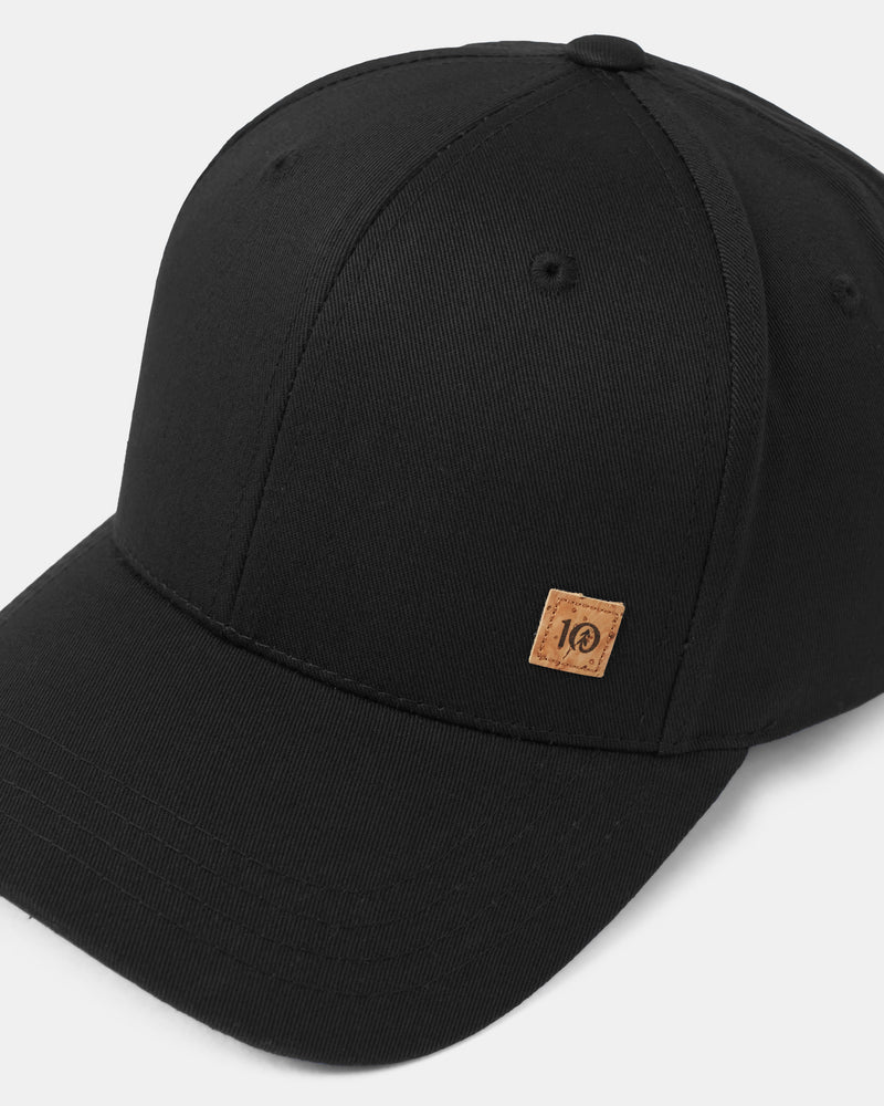 Black-6-PanelMedium-Profile-Baseball-Cap