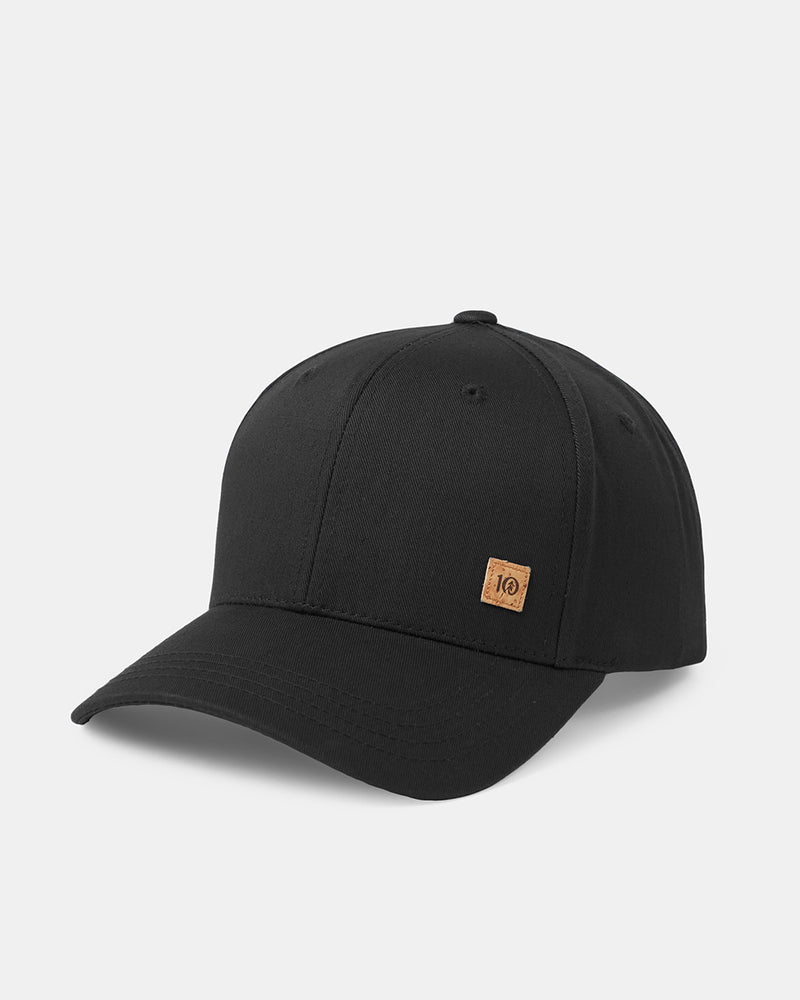 Black-6-PanelMedium-Profile-Baseball-Cap