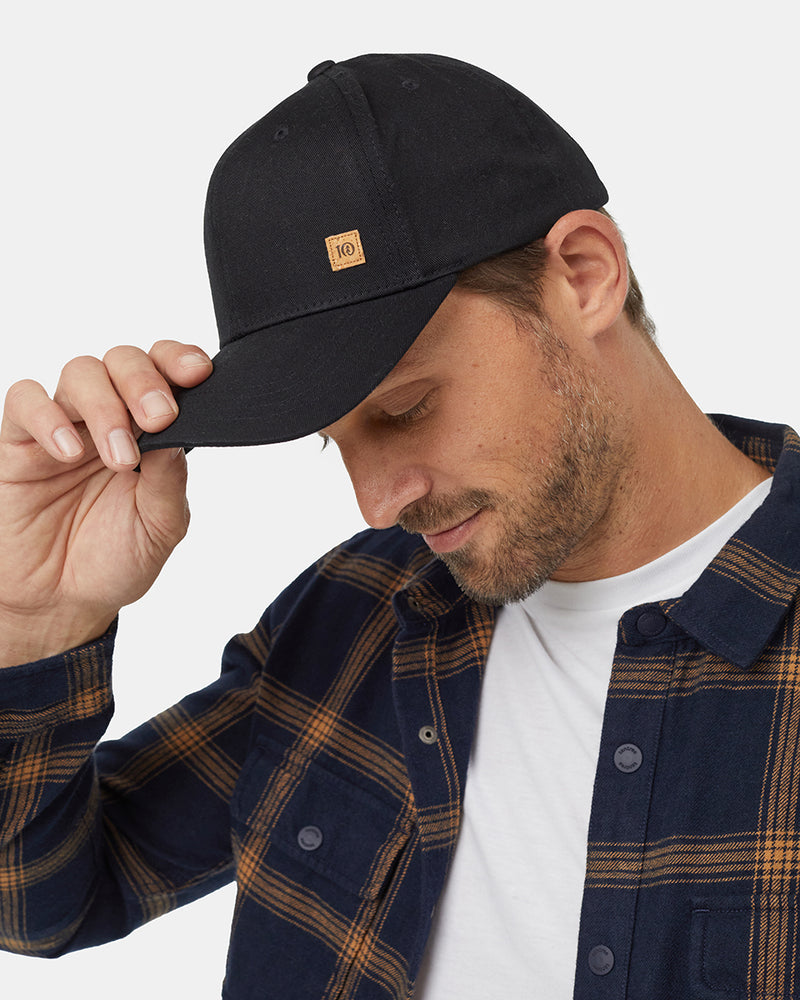Black-6-PanelMedium-Profile-Baseball-Cap