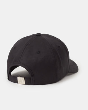 Black-Adjustable-Graphic-Baseball-Cap