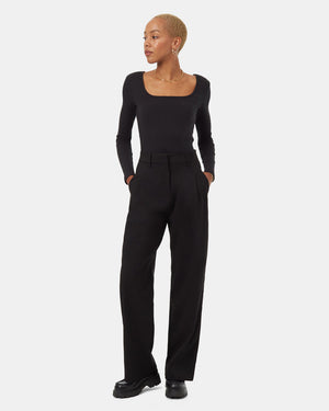 Black-Box-Neck-Ribbed-Long-Sleeve-Top