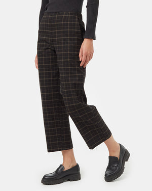 Black-Brown-Mid-Rise-78-Length-Straight-Twill-Pants