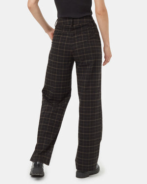 Black-Brown-Mid-Rise-Full-Length-Wide-Front-Pleat-Pants