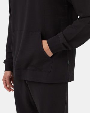 Black-Contrast-Drawcord-Hoodie