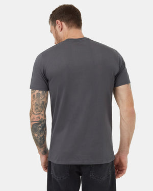 Black-Crew-Neck-Graphic-Shortsleeve-T-Shirt