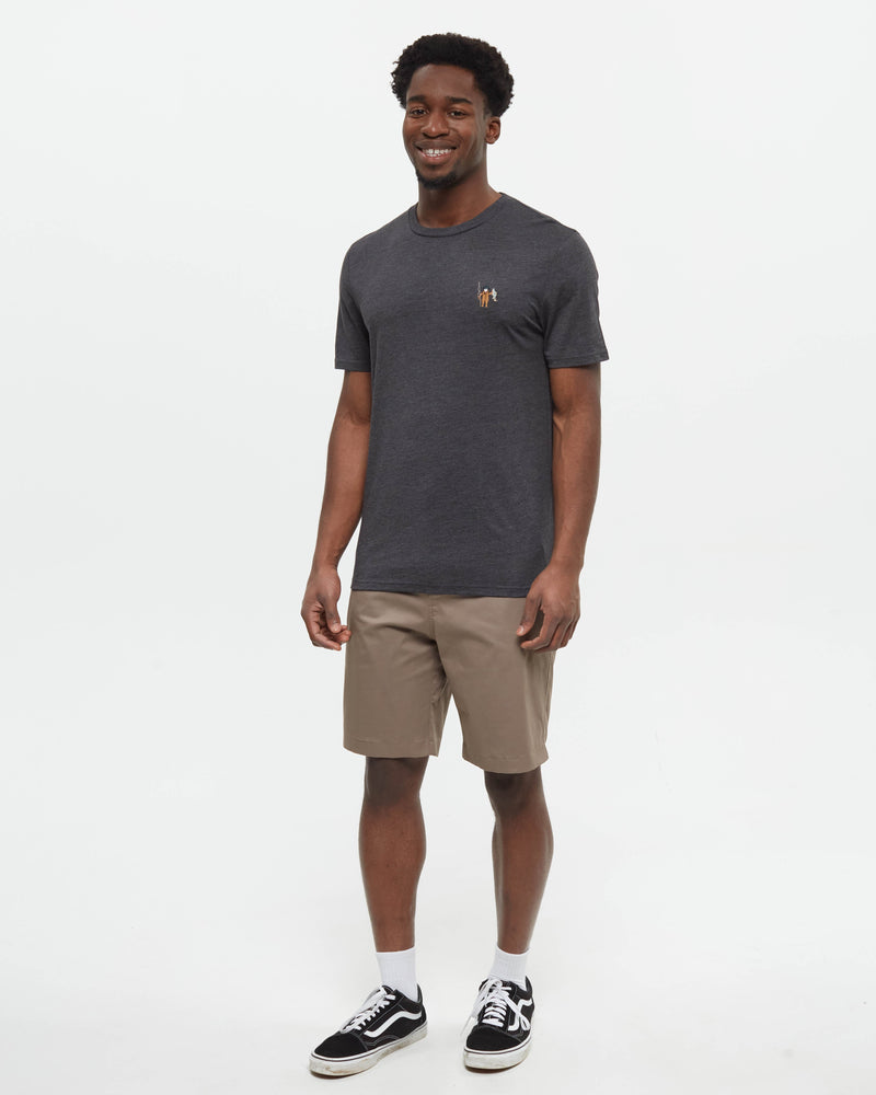 Black-Crew-Neck-Graphic-Shortsleeve-T-Shirt