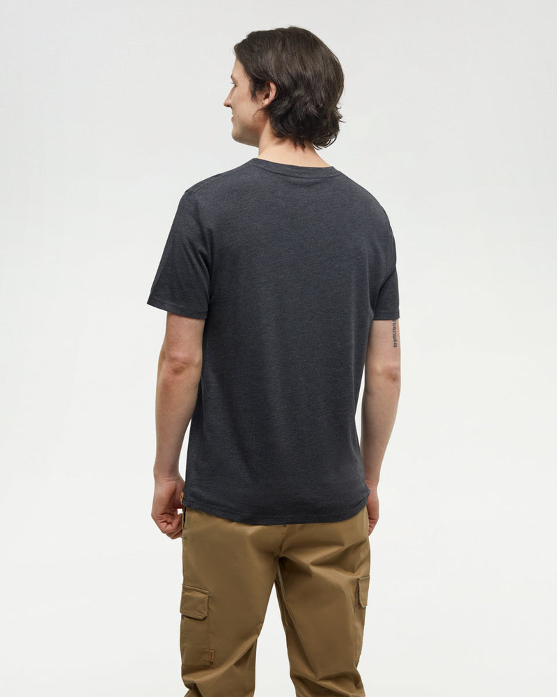 Black-Crew-Neck-Graphic-Shortsleeve-T-Shirt