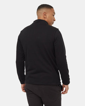 Black-Eco-Friendly-Mock-Neck-Full-Zip-Sweatshirt