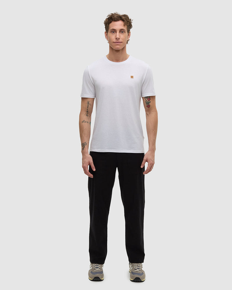 Black-Hemp-Cotton-Straight-Leg-Pant