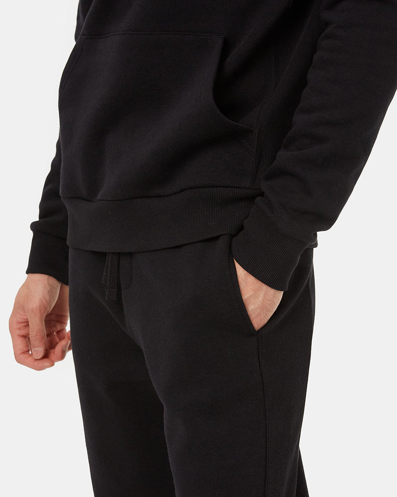 Black-Mid-Rise-Full-Length-Tapered-Sweatpant