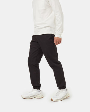 Black-Mid-Rise-Full-Length-Tapered-Sweatpants