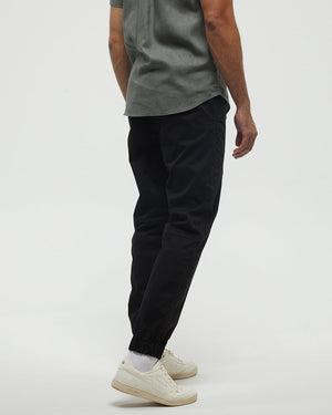 Black-Mid-Rise-Full-Length-Tapered-Sweatpants