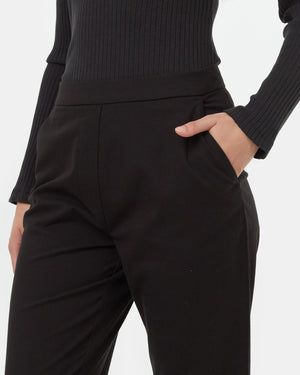 Black-Mid-Rise-Tapered-Cropped-Pants