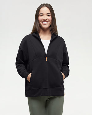 Black-Mock-Collar-14-Zip-Up-Fleece