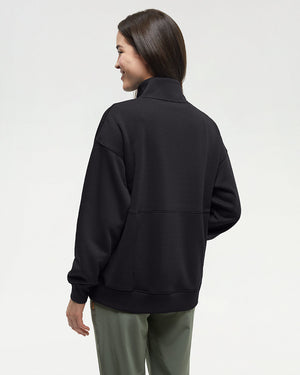 Black-Mock-Collar-14-Zip-Up-Fleece