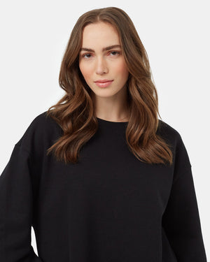 Black-Organic-Cotton-Crew-Neck-Oversized-Fit-Sweatshirt