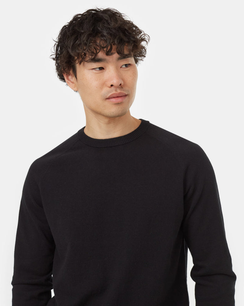 Black-Organic-Cotton-Crew-Neck-Sweater