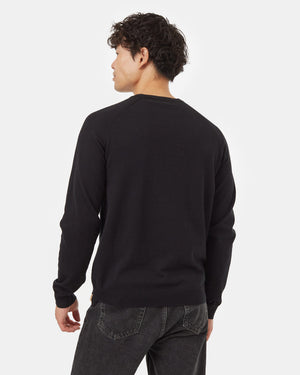 Black-Organic-Cotton-Crew-Neck-Sweater