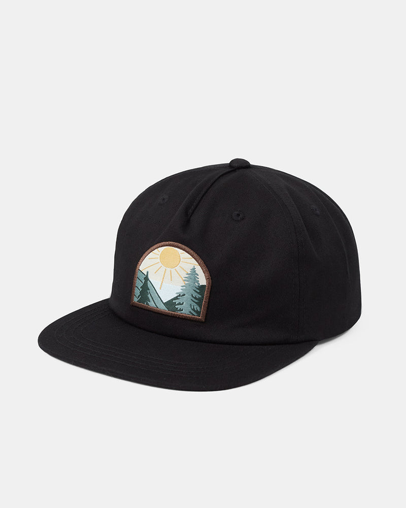 Black-Organic-Cotton-Medium-Profile-Graphic-Cap