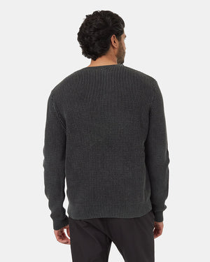 Black-Organic-Cotton-Pocketed-Crew-Neck-Sweater