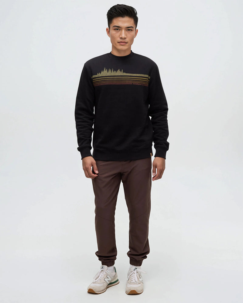 Black-Printed-Graphic-TreeFleece-Crew