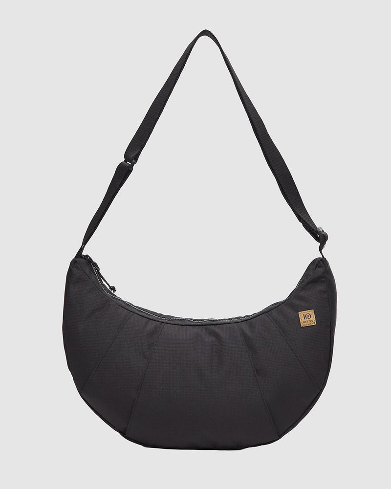 Black-Recycled-Adjustable-Cross-Body-Bag
