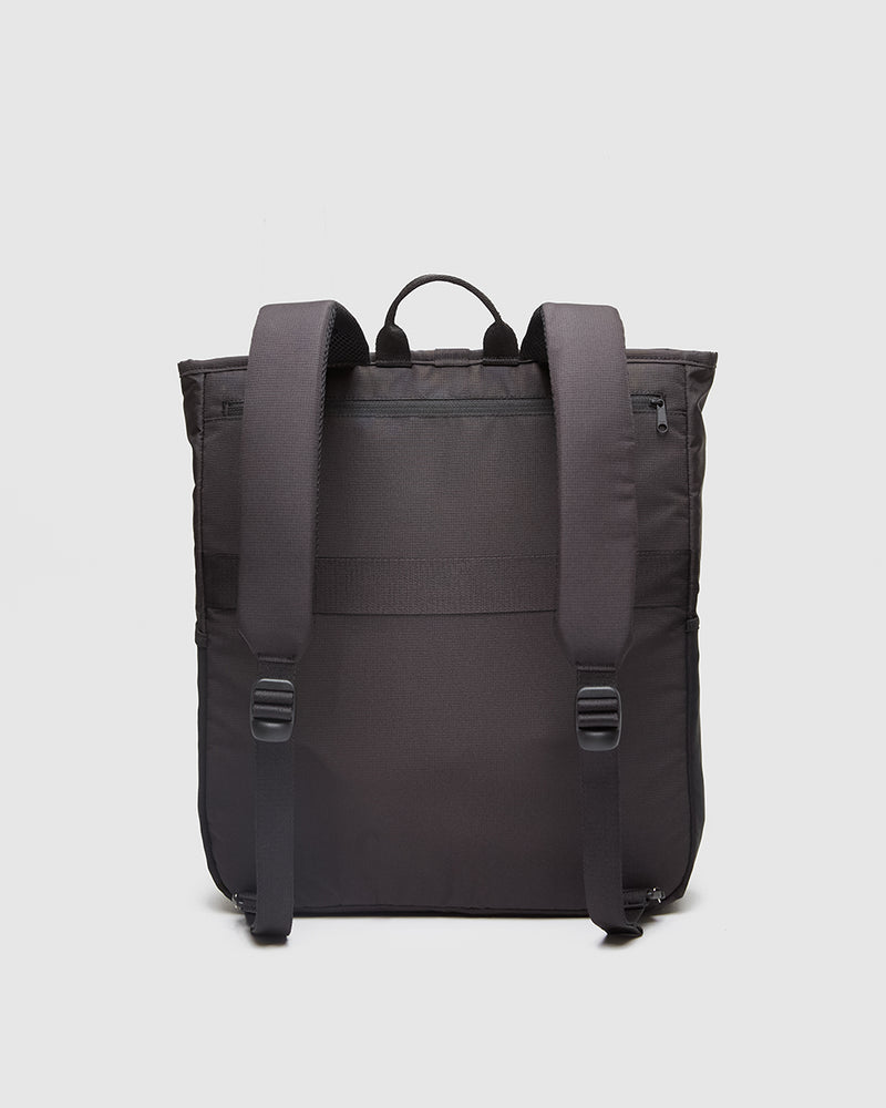 Black-Recycled-Polyester-Tote-BackPack-