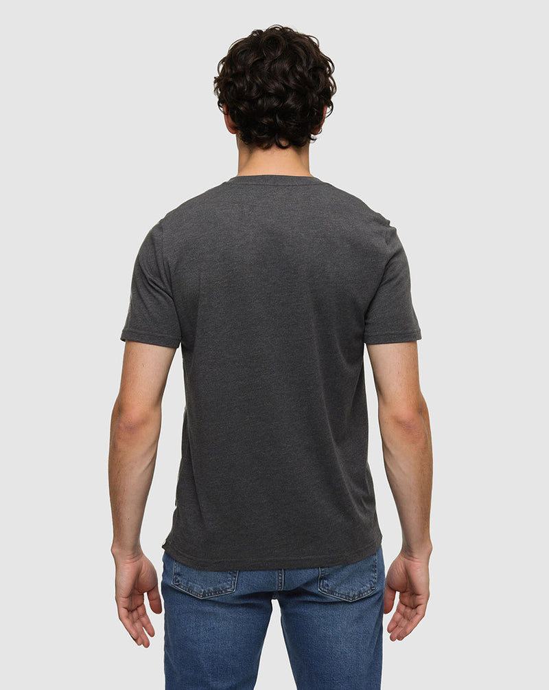 Black-Regular-Fit-Embroidered-Graphic-T-Shirt