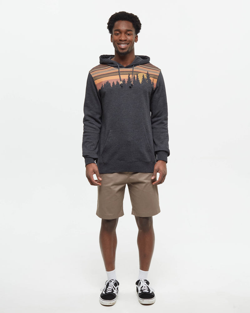 Black-Retro-Graphic-Pullover-Hoodie