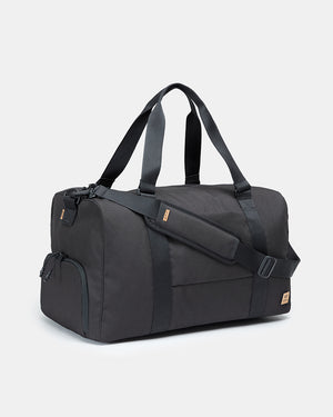 Black-Sustainable-Water-Resistent-Duffle-Bag