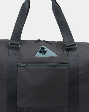 Black-Sustainable-Water-Resistent-Duffle-Bag