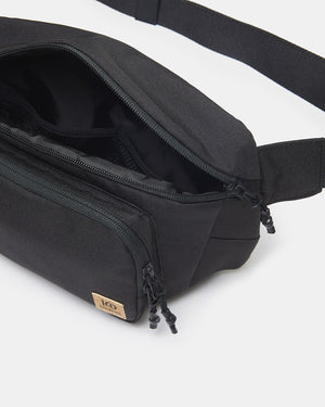 Black-Sustainable-Water-Resistent-Hip-Bag