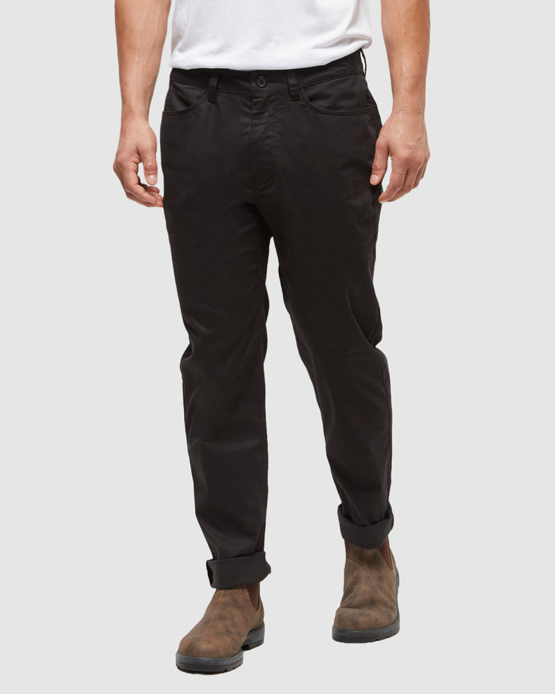 Black-TechBlend-Slim-Pant