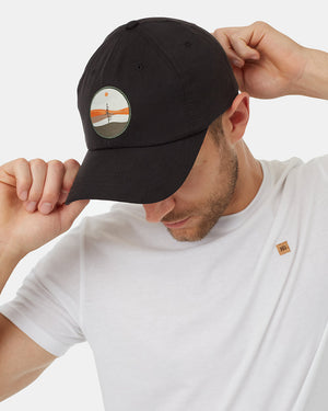 Black-Tencel-Adjustable-Baseball-Cap