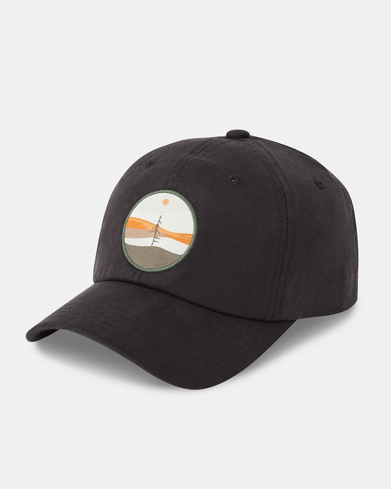 Black-Tencel-Adjustable-Baseball-Cap