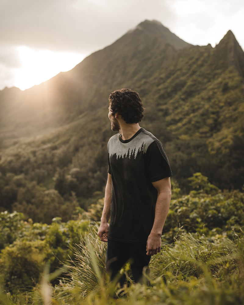 Black-Regular-Fit-Crew-Neck-T-shirt