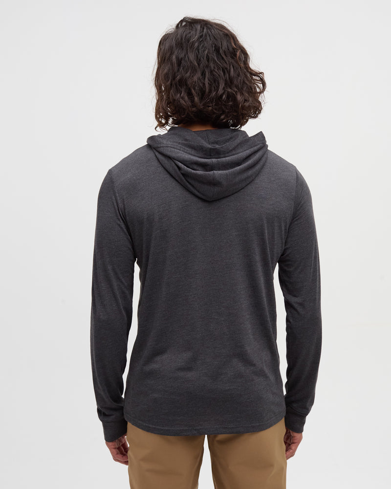 Black-Treeblend-Hooded-Longlseeve-T-Shirt