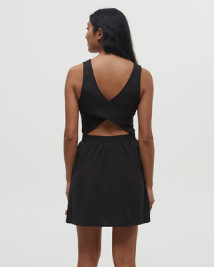 Black-Twist-Back-Tank-Dress