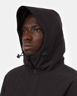 Black-Water-Repellent-Hooded-Long-Parka