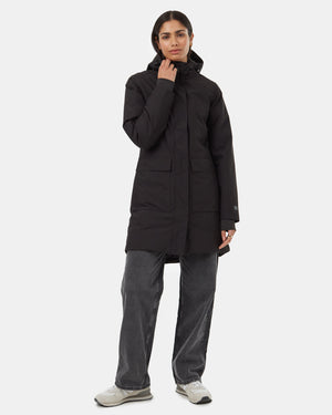 Black-Water-Repellent-Hooded-Long-Parka