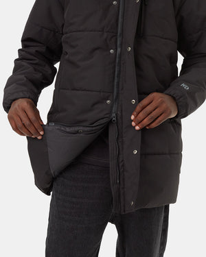 Black-Water-Repellent-Hooded-Puffer-Parka