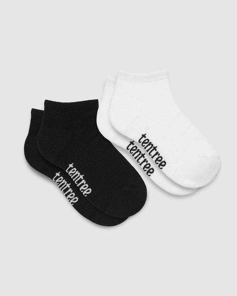 Black-White-2Pack-Sports-Ankle-Socks