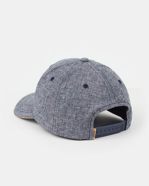 Blue-Adjustable-Cork-Baseball-Cap