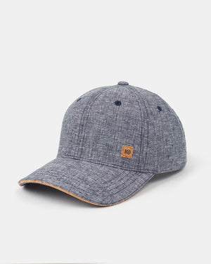 Blue-Adjustable-Cork-Baseball-Cap