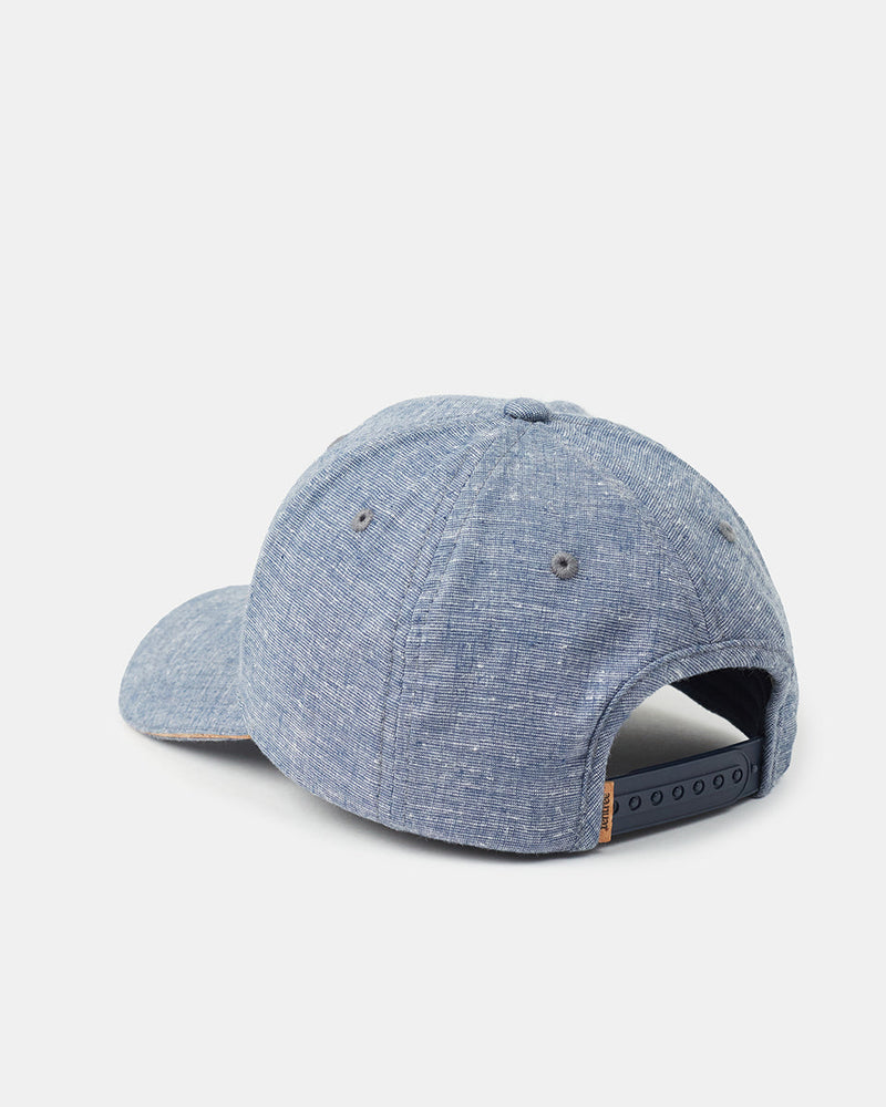 Blue-Adjustable-Cork-Baseball-Cap
