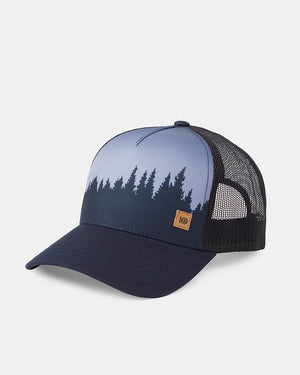 Blue-Adjustable-Mesh-Baseball-Cap