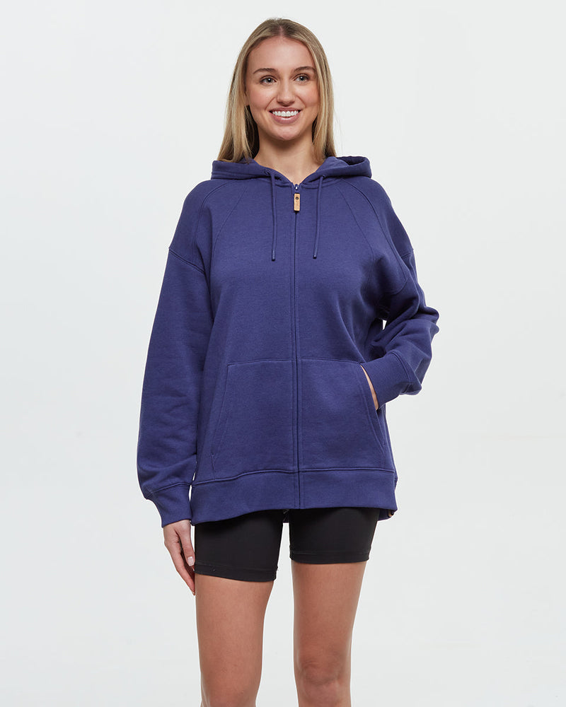 Blue-Eco-Friendly-Hooded-Zip-up