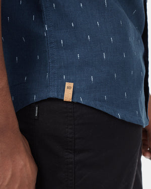 Blue-Hemp-Button-Up-Shortsleeve-Shirt