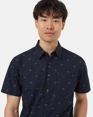 Blue-Mens-Button-Up-Shirt