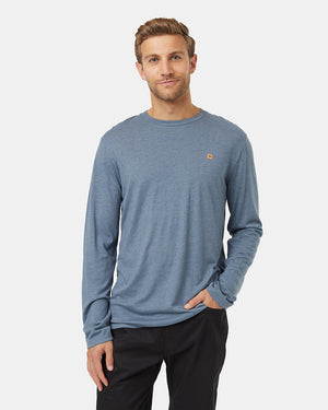 Blue-Mens-Long-Sleeve-Crew-Neck-Sweatshirt